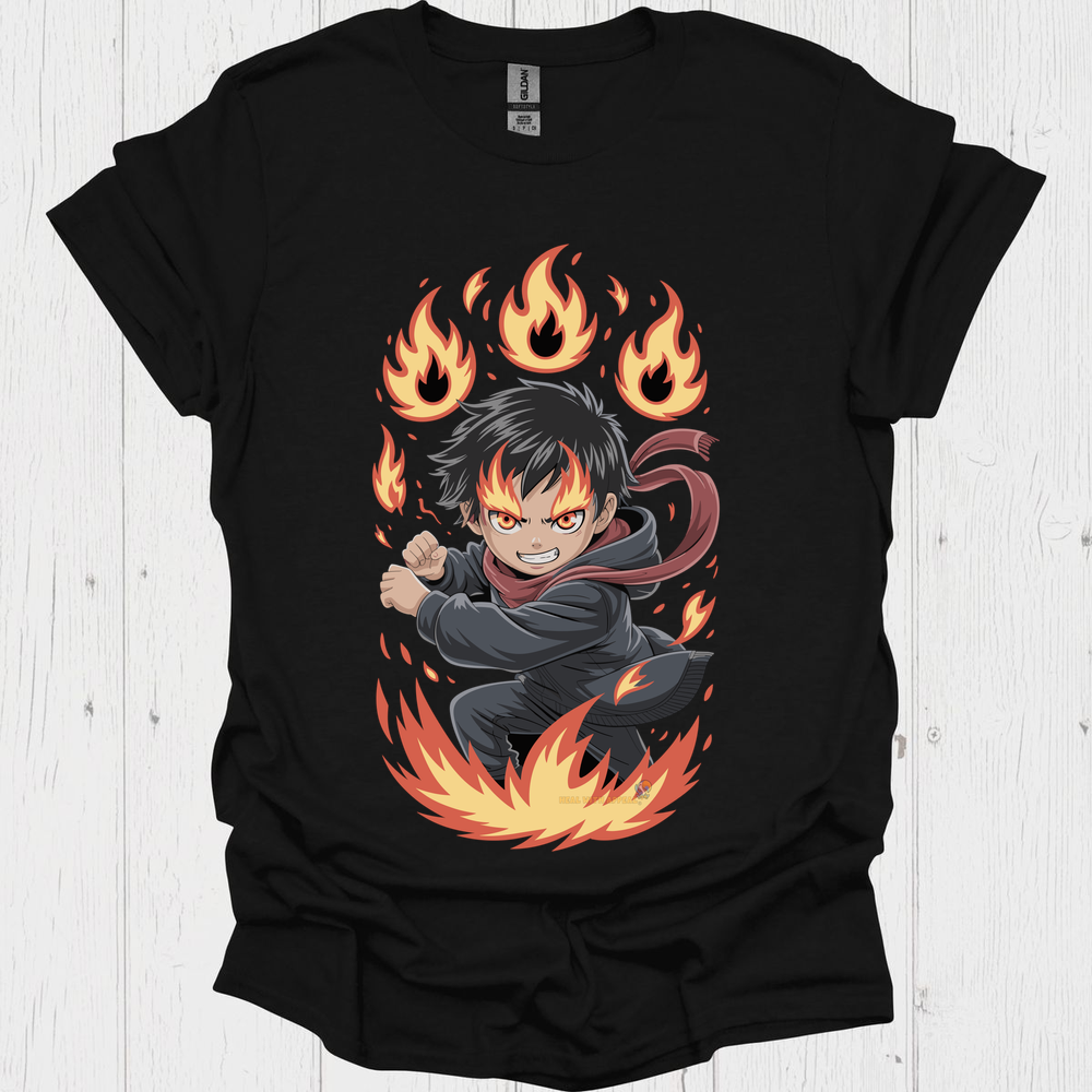 Punk Anime Unisex T Shirt V2 - Black