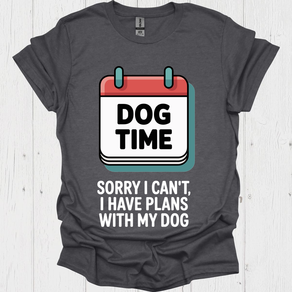 Dog Time Have Plans B - Dark Heather