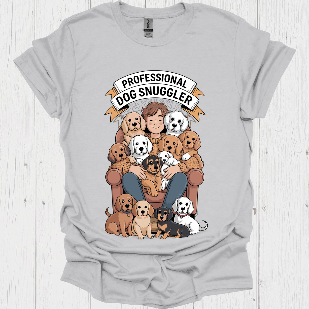 Professional Dog Snuggler - Ice Grey