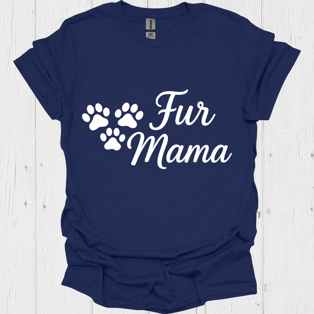 Fur Mama B - Navy