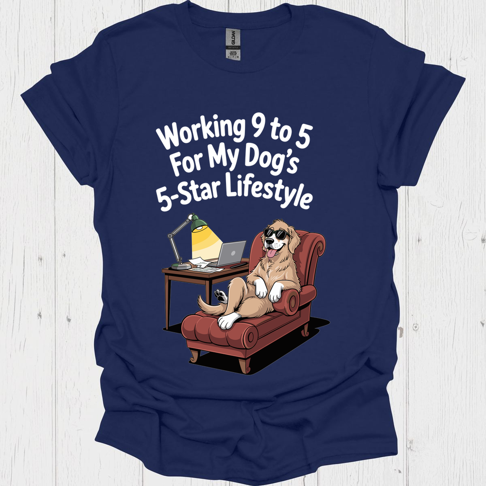 Dogs 5 Star Lifestyle B - Navy