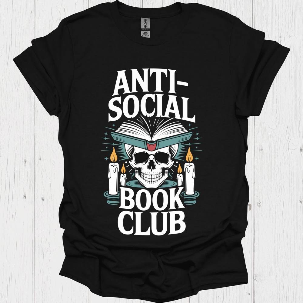 Anti Social Bookclub V3b Book Lover T-Shirt