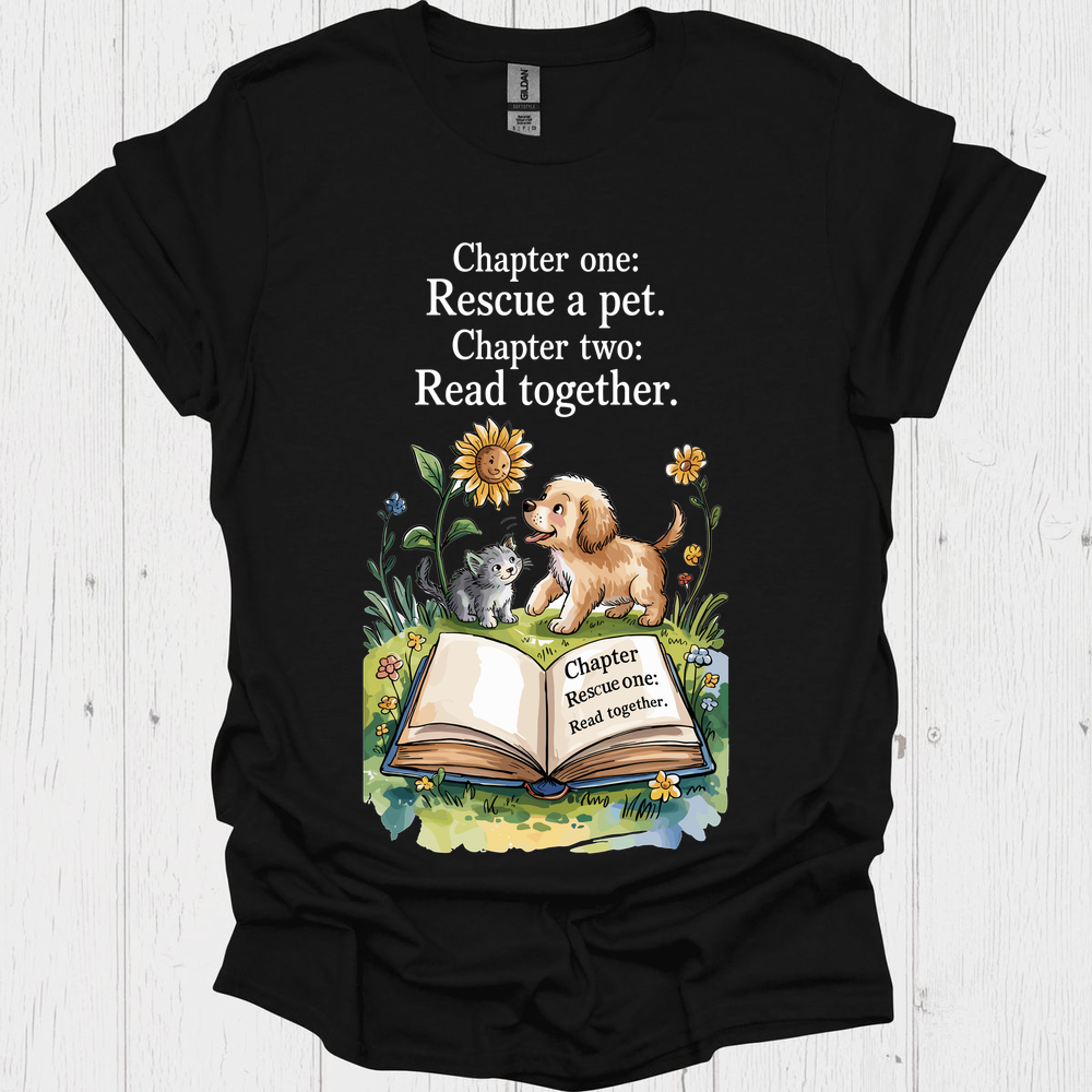 Chapter One Resue A Pet 2b Pet Lover T-Shirt
