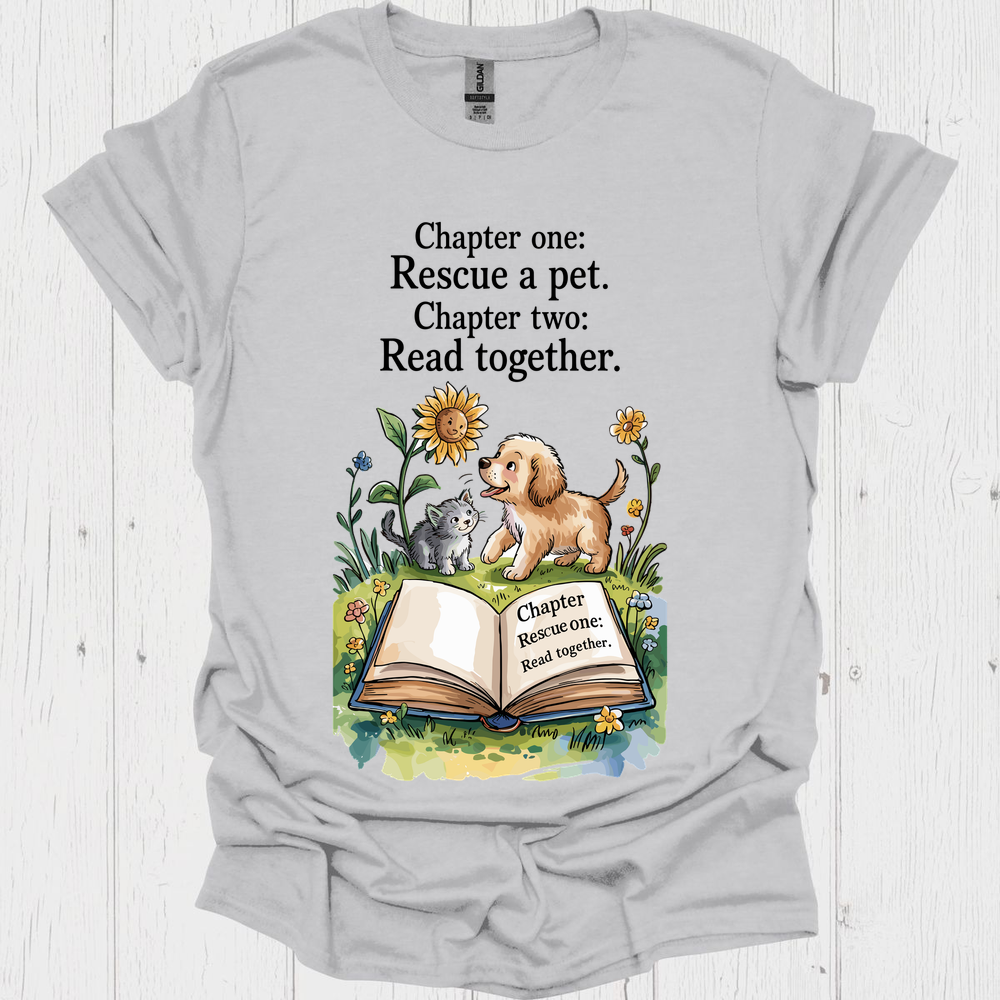Chapter One Resue A Pet 2b Pet Lover T-Shirt