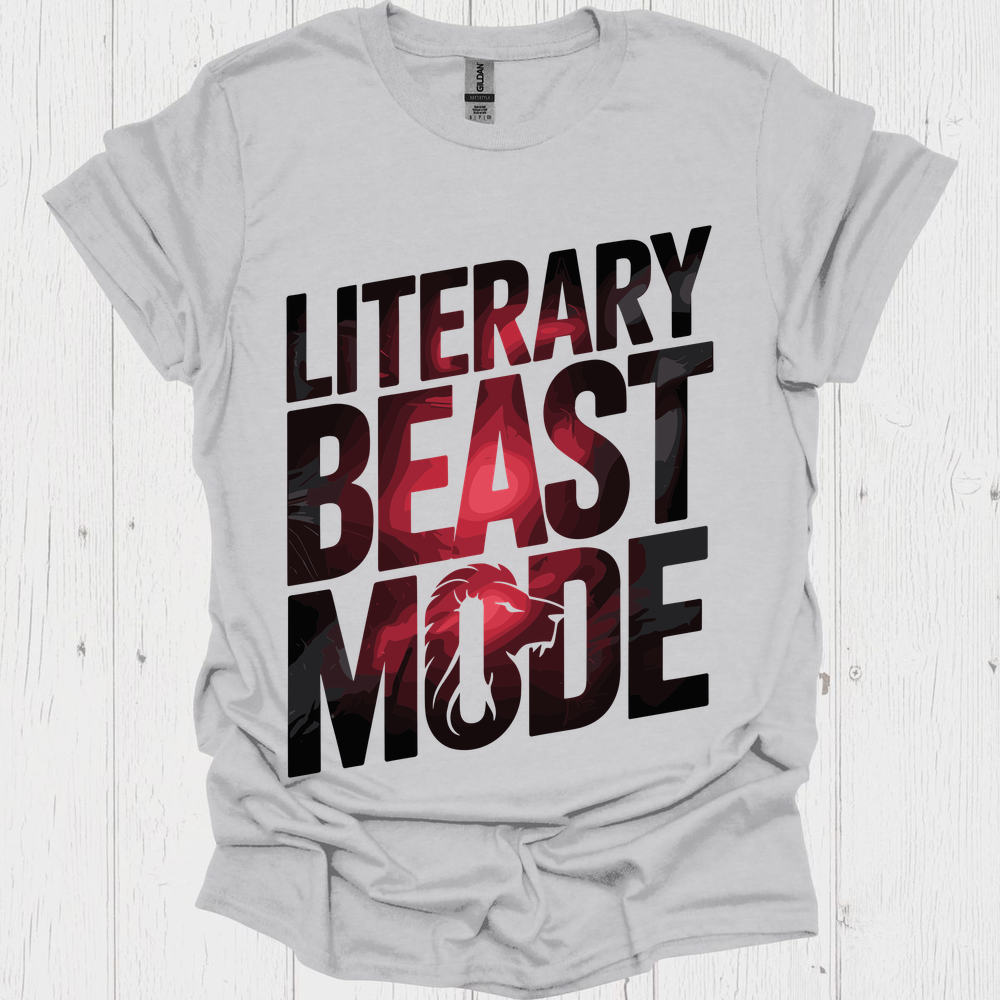 Literarty Beast 2 Book Lovers & Pet Lovers T-Shirt