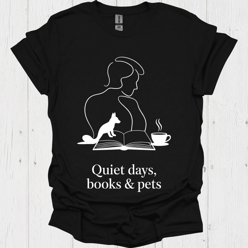 Minimalist Reader 4b Book Lover T-Shirt