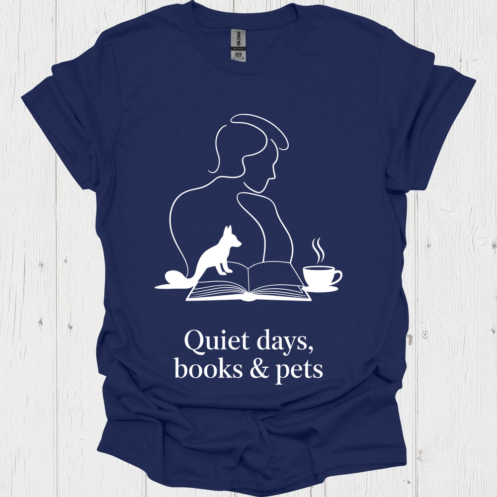 Minimalist Reader 4b Book Lover T-Shirt