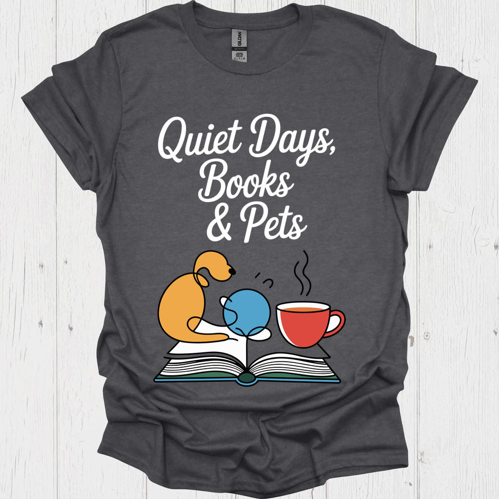 Minimalist Reader 5b Book Lover T-Shirt