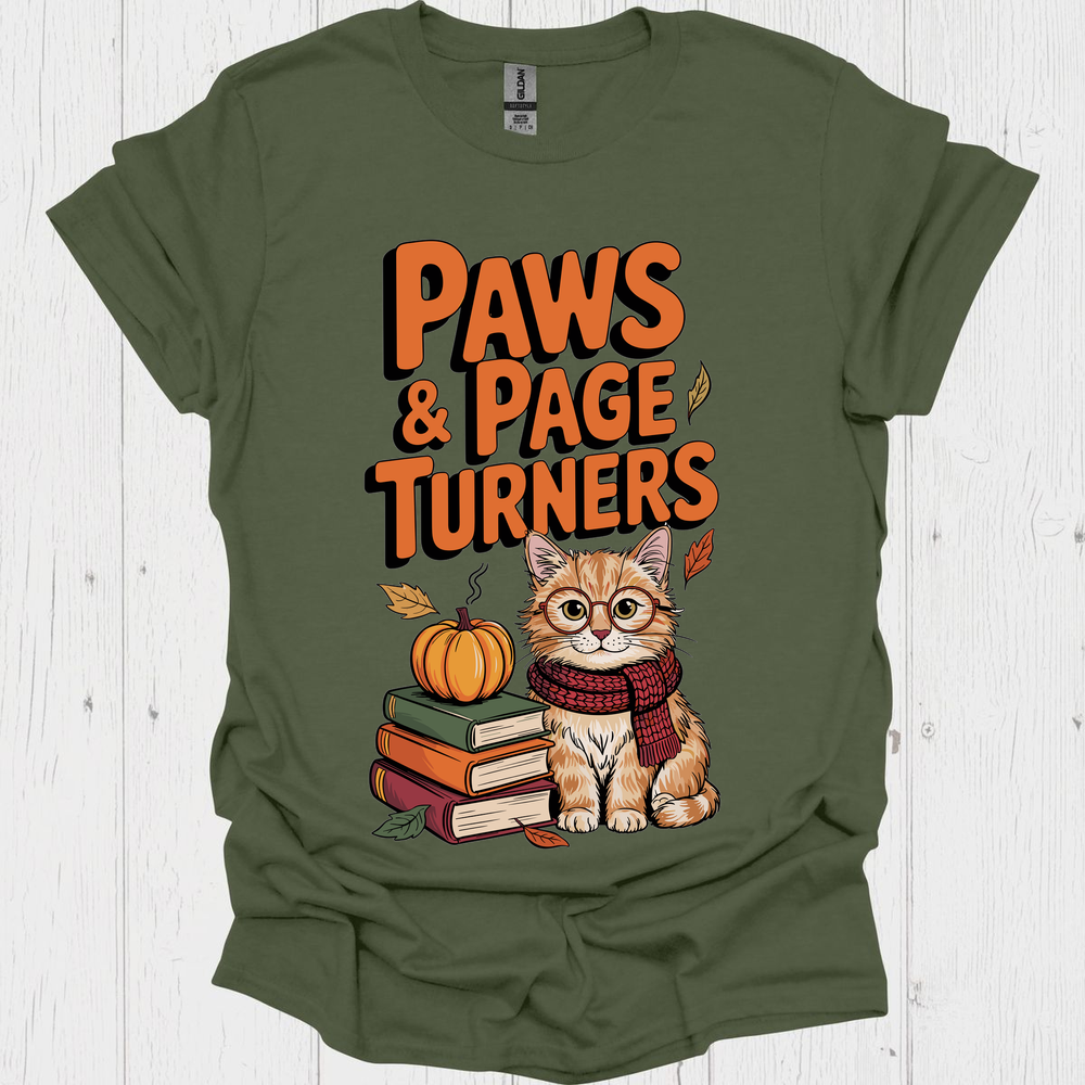 Paws N Page Turners 1 Pet Lover T-Shirt