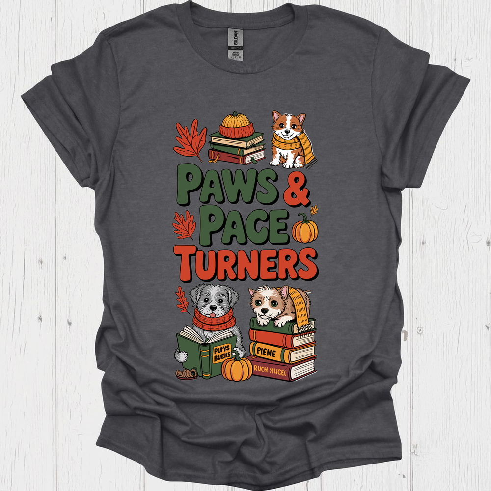 Paws N Page Turners 2 Pet Lover T-Shirt