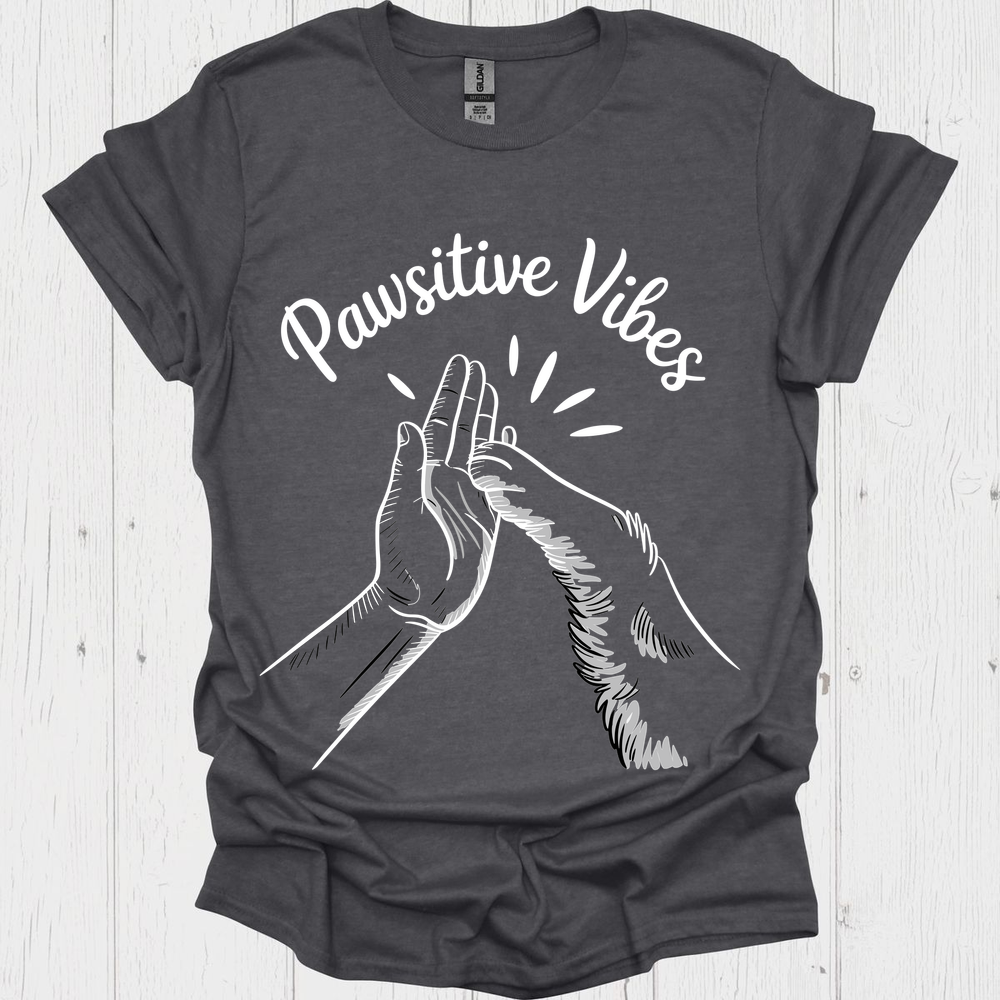 Pawsitive Dogs Shake V1b Pet Lover T-Shirt