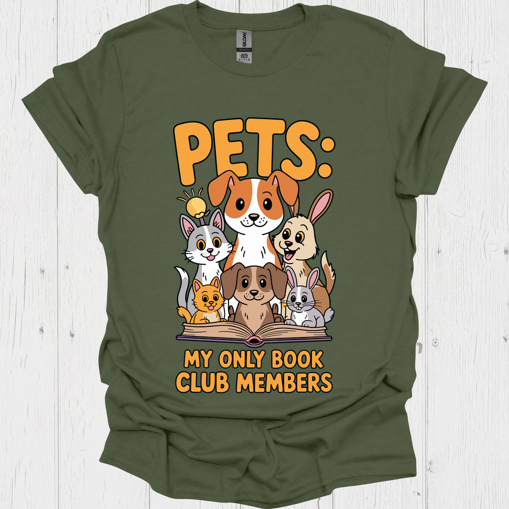 Pets My Club Members 4 Pet Lover T-Shirt