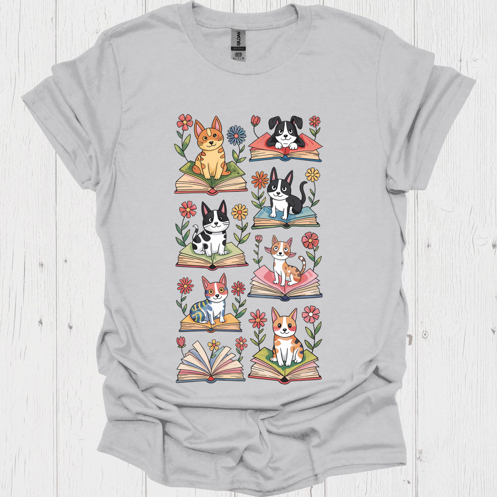 Pets N Books 2 Pet Lover T-Shirt