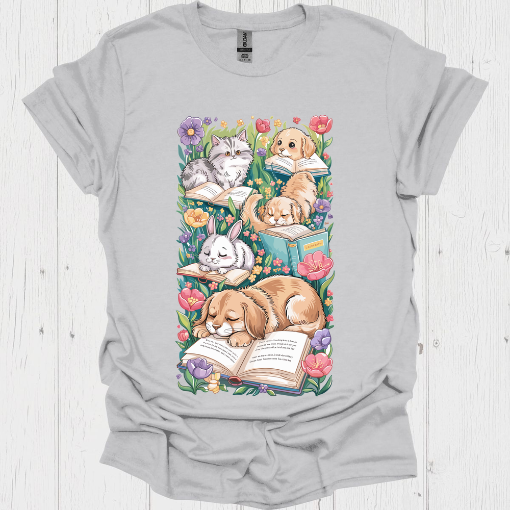 Pets N Books 3 Pet Lover T-Shirt