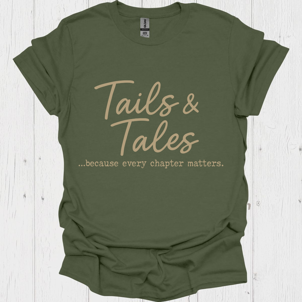 Funny pet lover t-shirt, Tails N Tales V1, bookk lover tee
