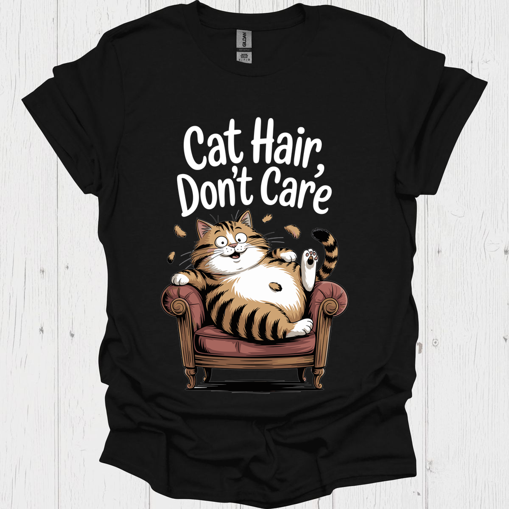 Cat Hair Dont Care V2b - Black