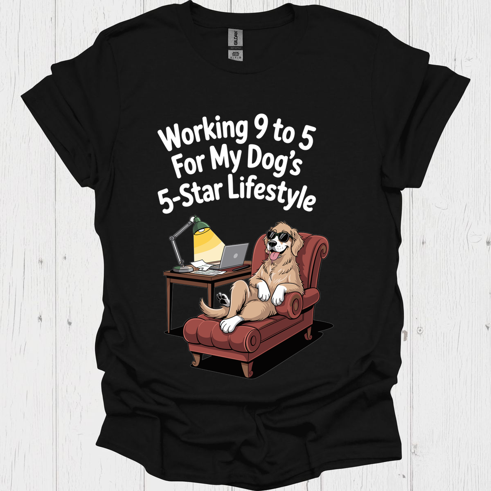 Dogs 5 Star Lifestyle B - Black