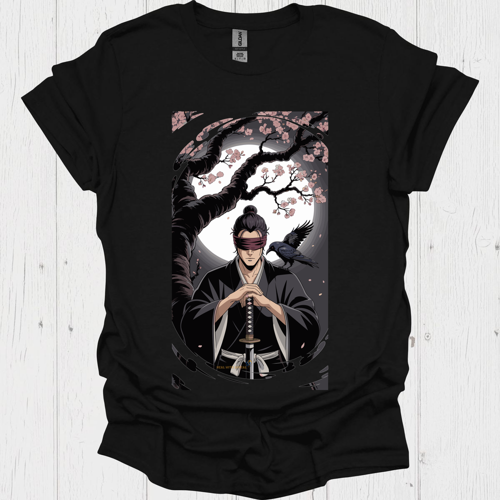 Anime Warrior T Shirt V6 - Black