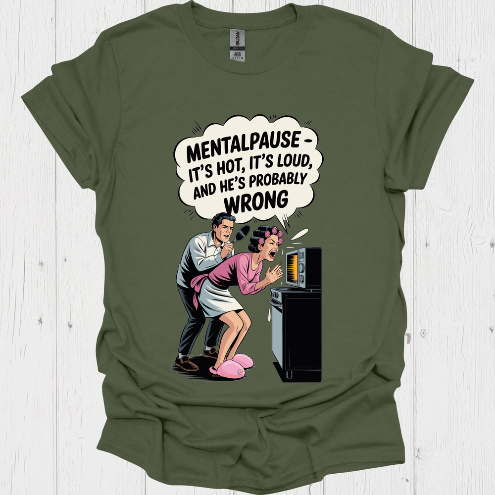 Mentalpause V5 1 - Heather Military Green