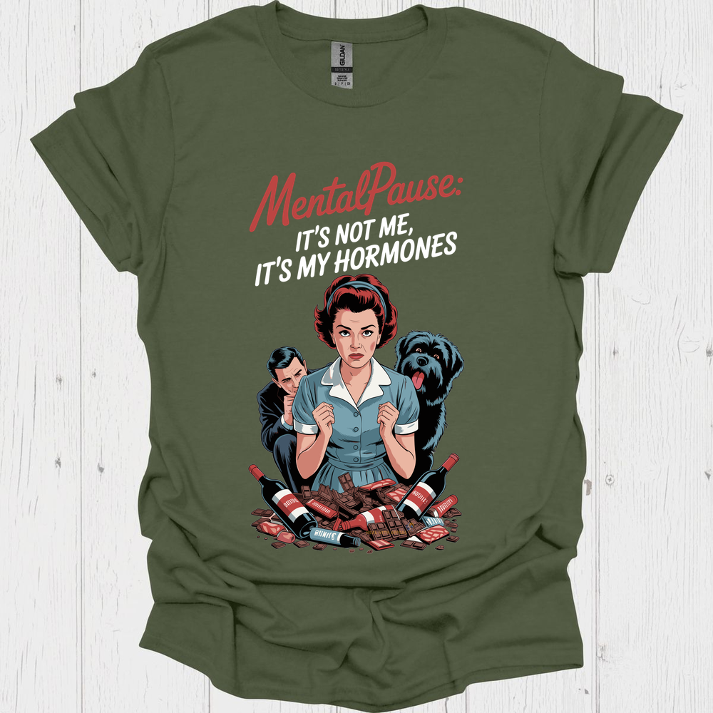 Mentalpause V3b - Heather Military Green