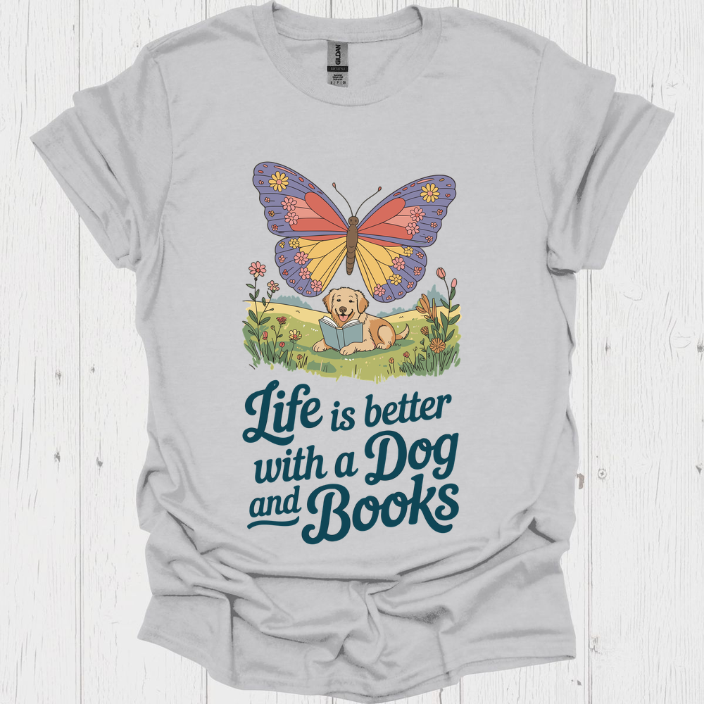 Life Better With A Dog V3b - Ice Grey