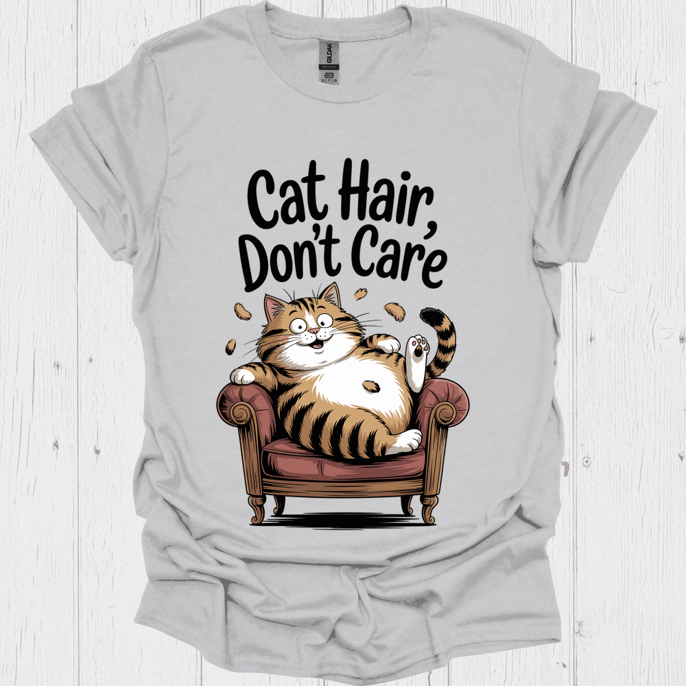 Cat Hair Dont Care V2b - Ice Grey