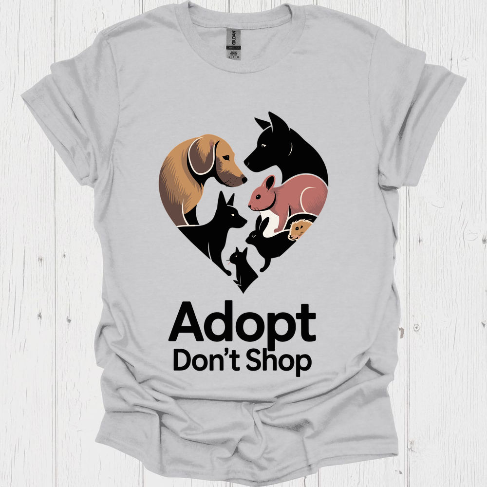 Adopt Dont Shop V2b - Ice Grey