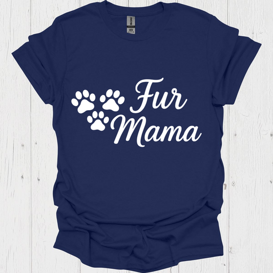 Fur Mama B - Navy