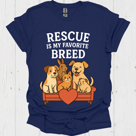 Rescue Favorite Breed B - Navy