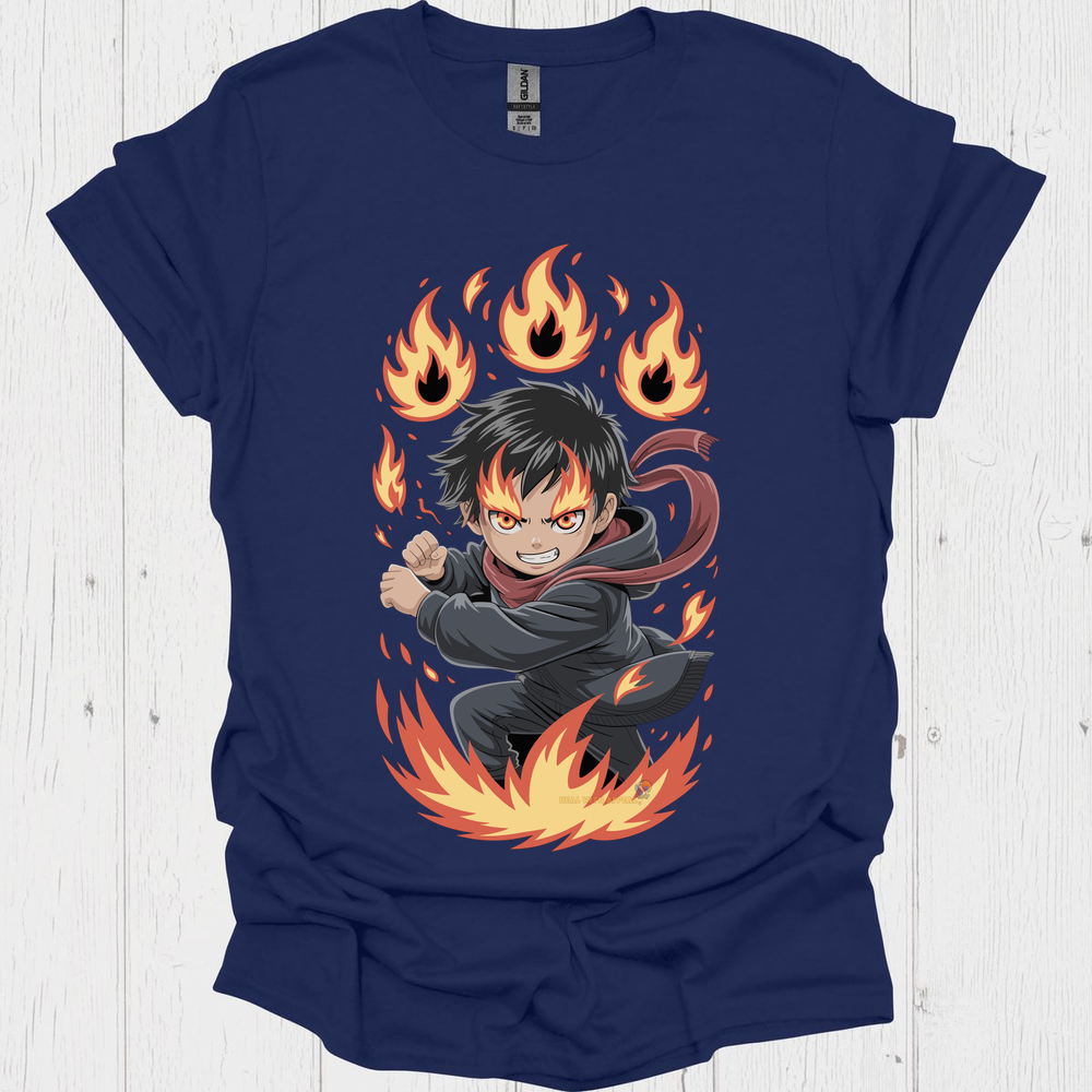 Punk Anime Unisex T Shirt V2 - Navy