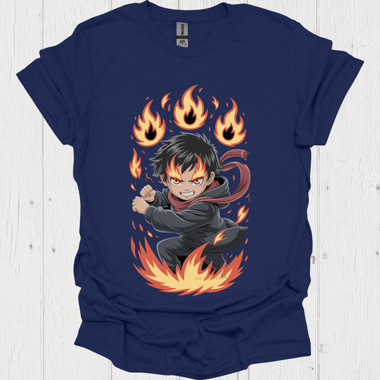 Punk Anime Unisex T Shirt V2 - Navy
