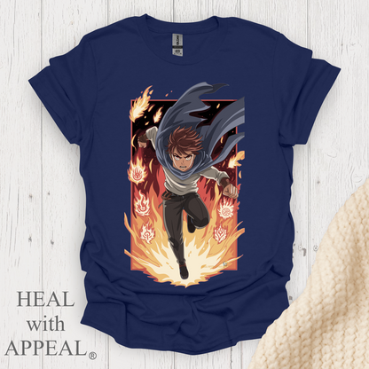 Punk Anime Unisex T Shirt V1 - Navy