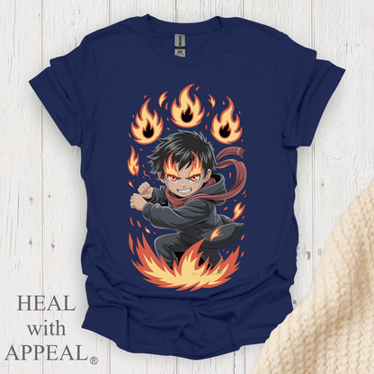 Punk Anime Unisex T Shirt V2 - Navy