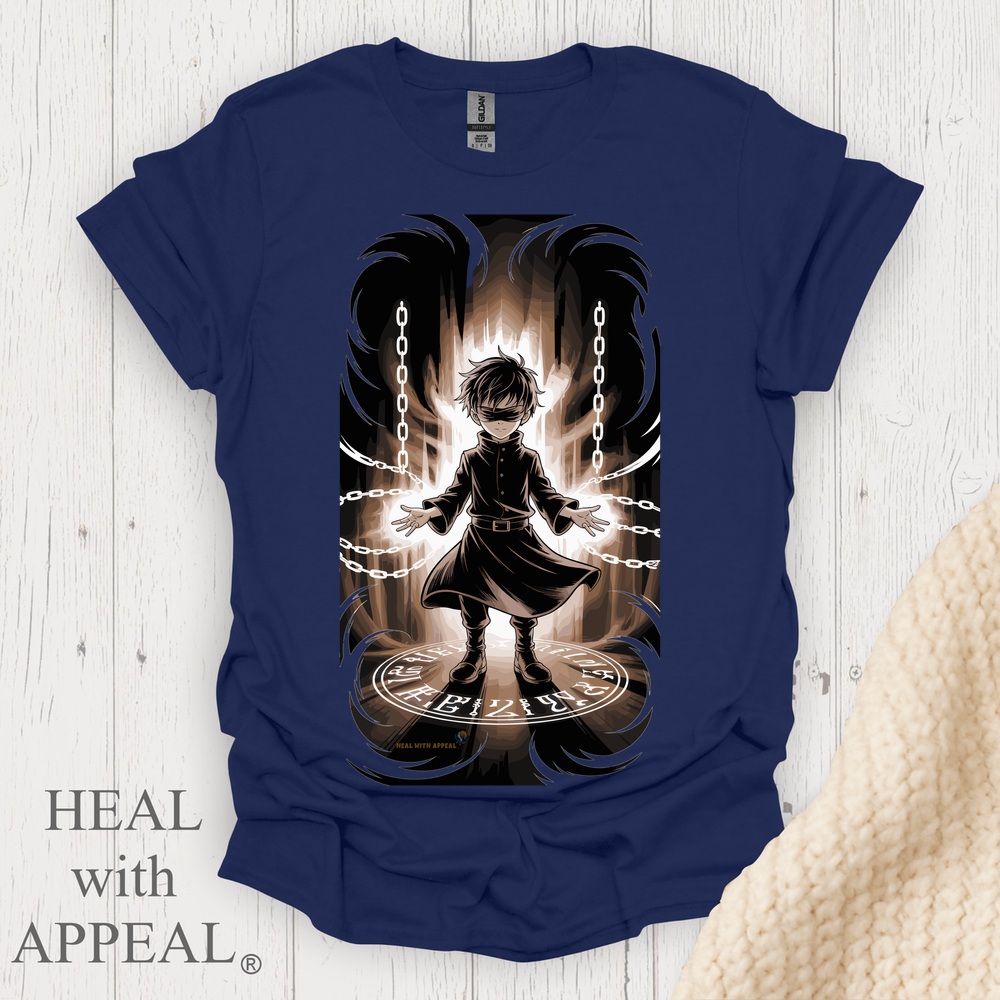 Punk Anime Unisex T Shirt V8 - Navy