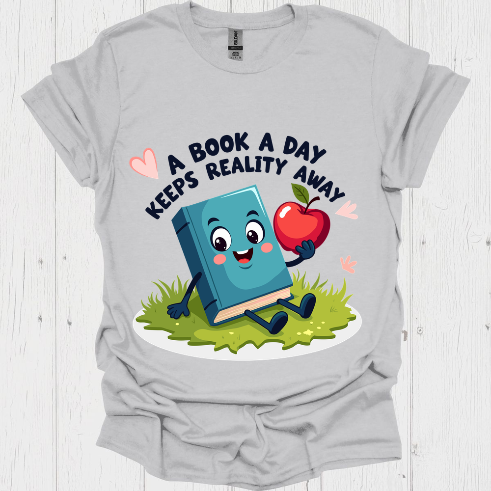 A Book A Day V1b Book Lover T-Shirt