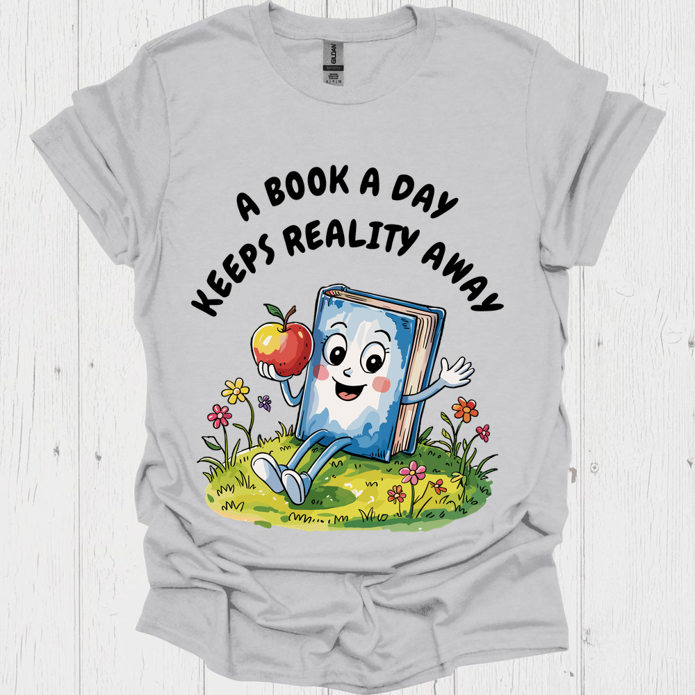 A Book A Day V2b Book Lover T-Shirt