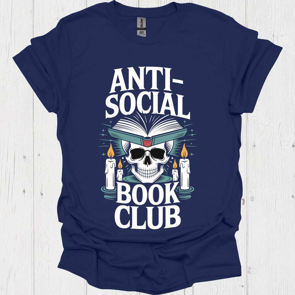 Anti Social Bookclub V3b Book Lover T-Shirt