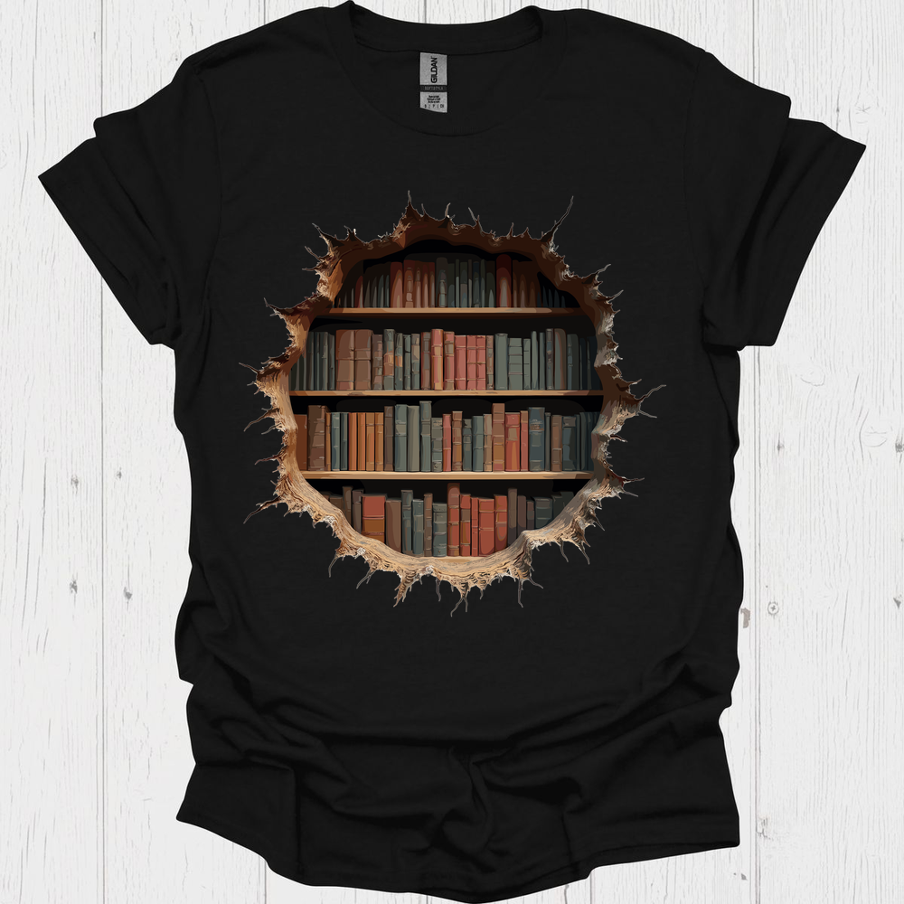 Books Break Through V4, Classic Vintage Book T-Shirt