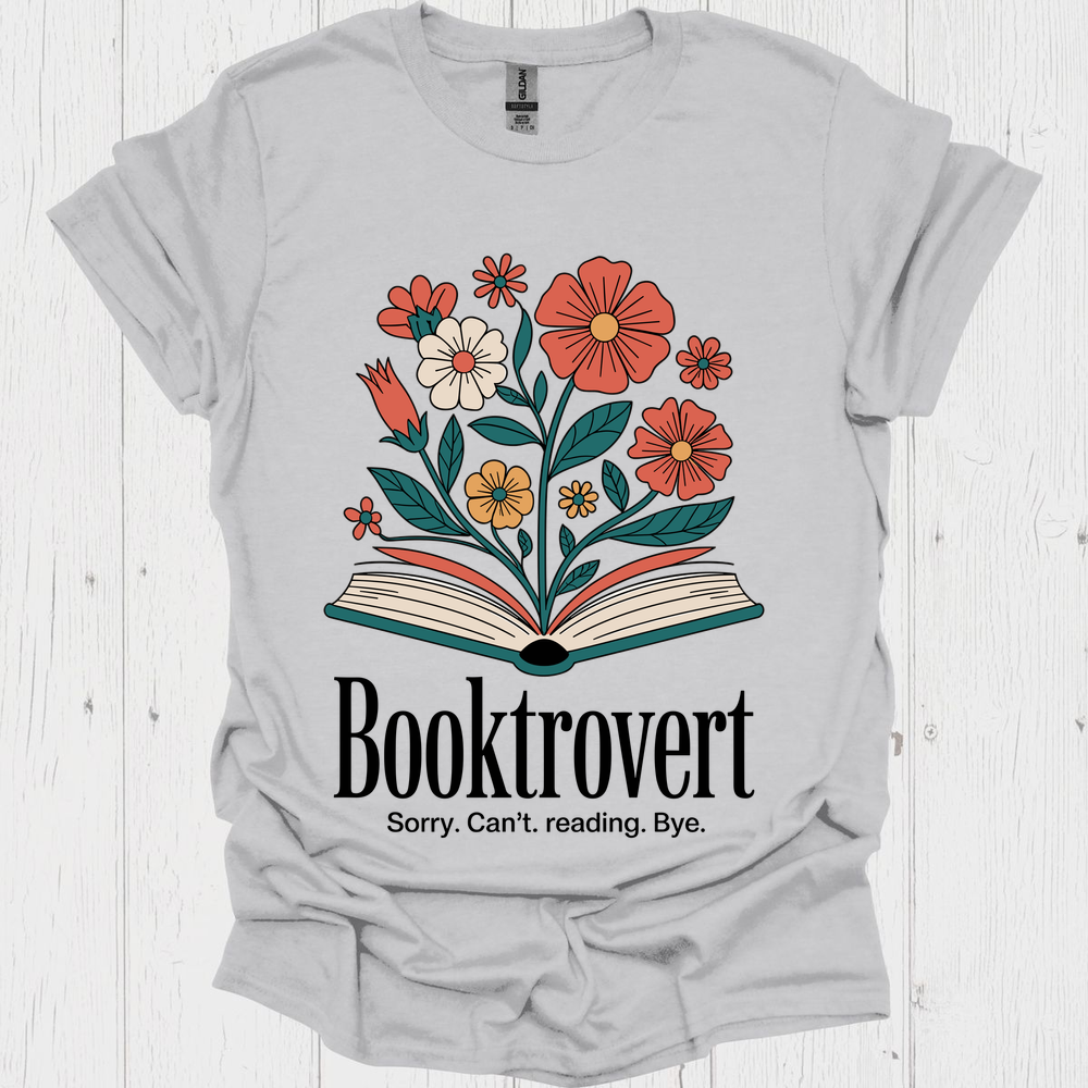 Booktrovert Bloom From Pages V3b Pet Lover T-Shirt Book Lover T-Shirt