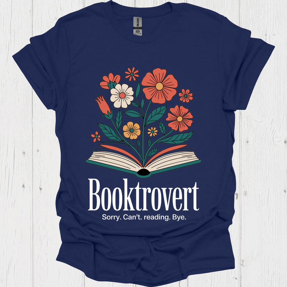 Booktrovert Bloom From Pages V3b Pet Lover T-Shirt Book Lover T-Shirt