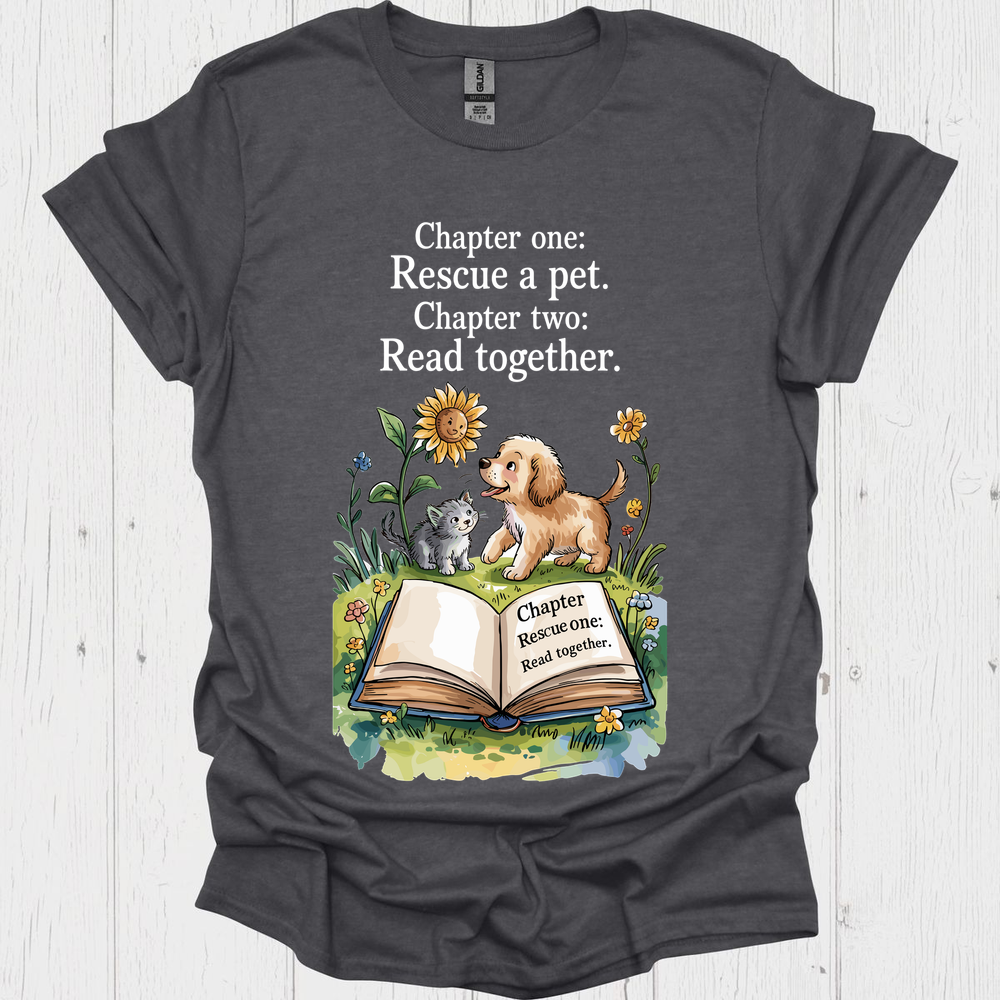 Chapter One Resue A Pet 2b Pet Lover T-Shirt