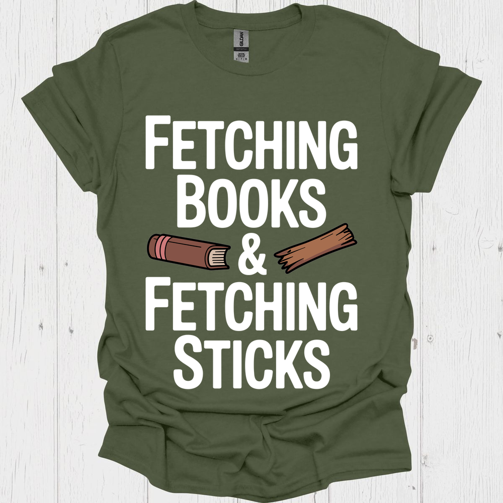 Fetching Books And Sticks 1b