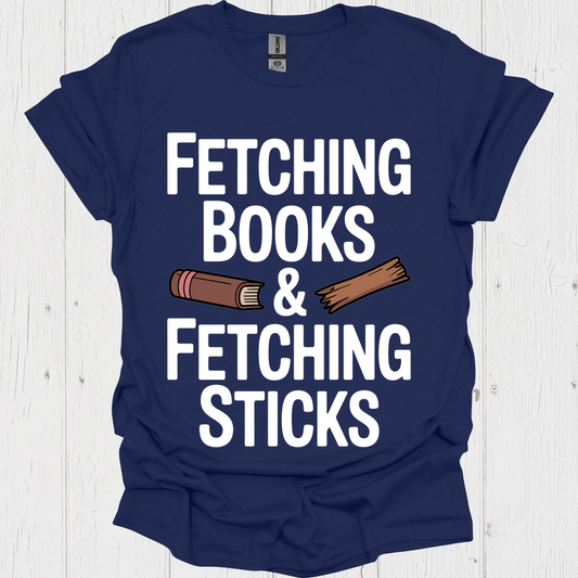 Fetching Books And Sticks 1b