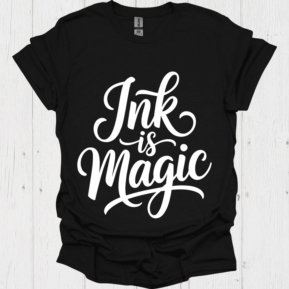 Ink Is Magic V1b Book Lover T-Shirt