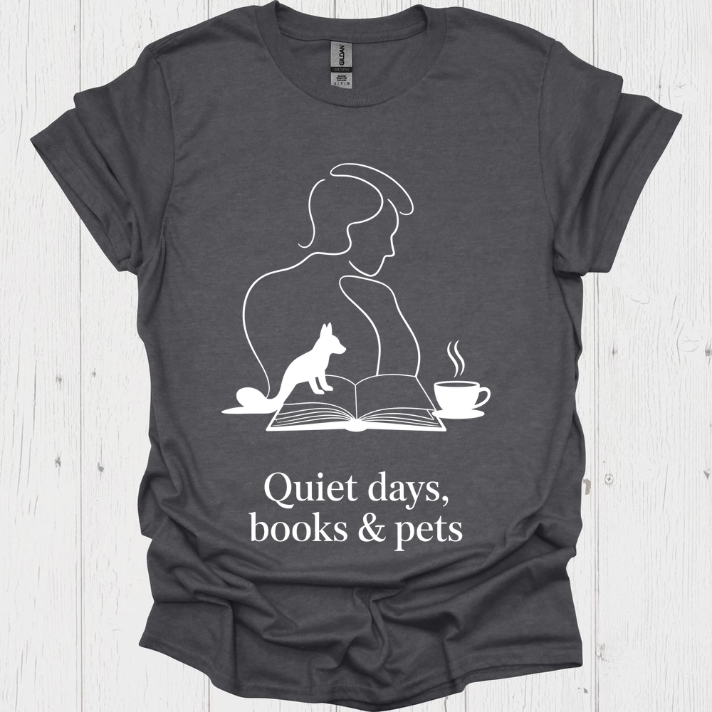 Minimalist Reader 4b Book Lover T-Shirt