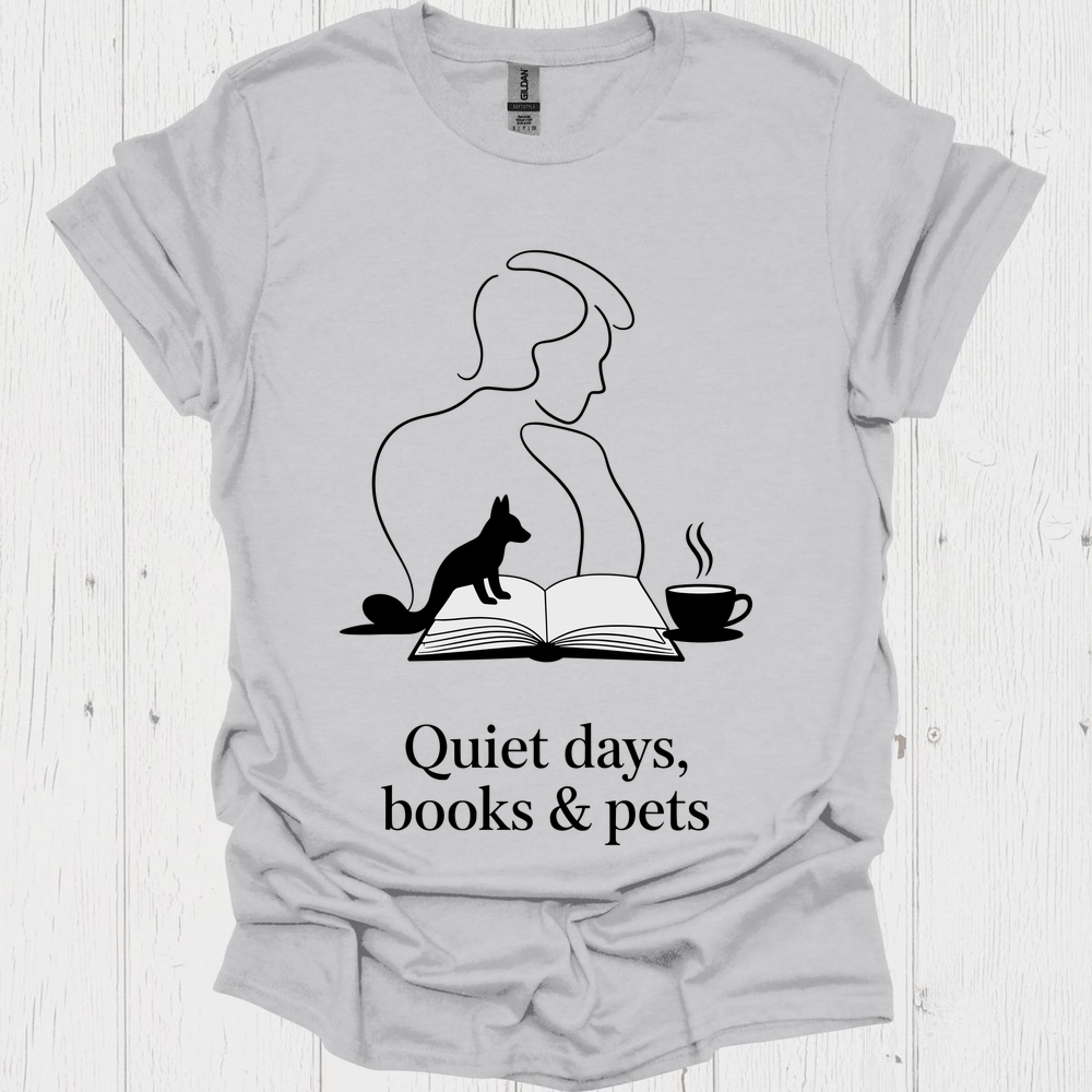 Minimalist Reader 4b Book Lover T-Shirt