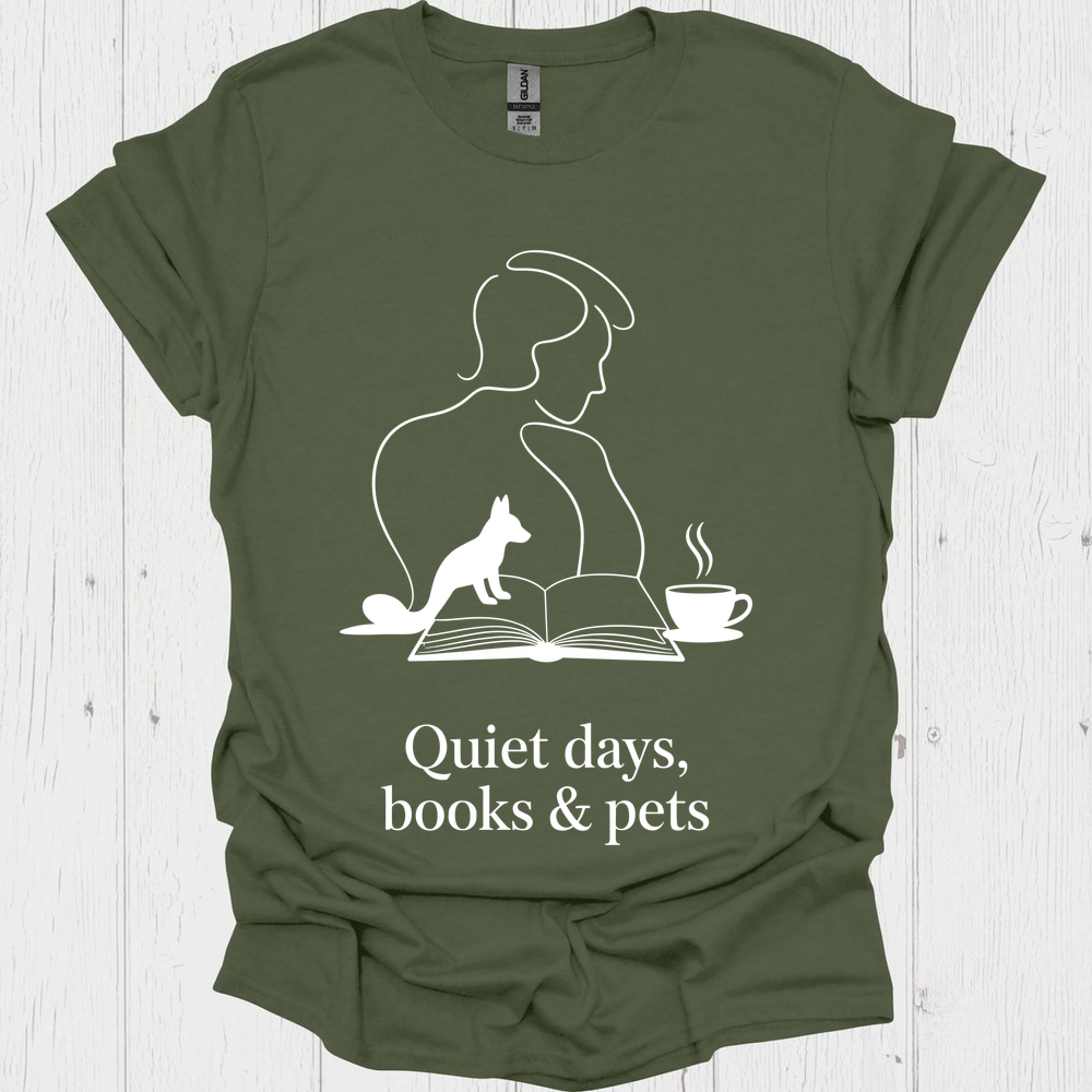 Minimalist Reader 4b Book Lover T-Shirt