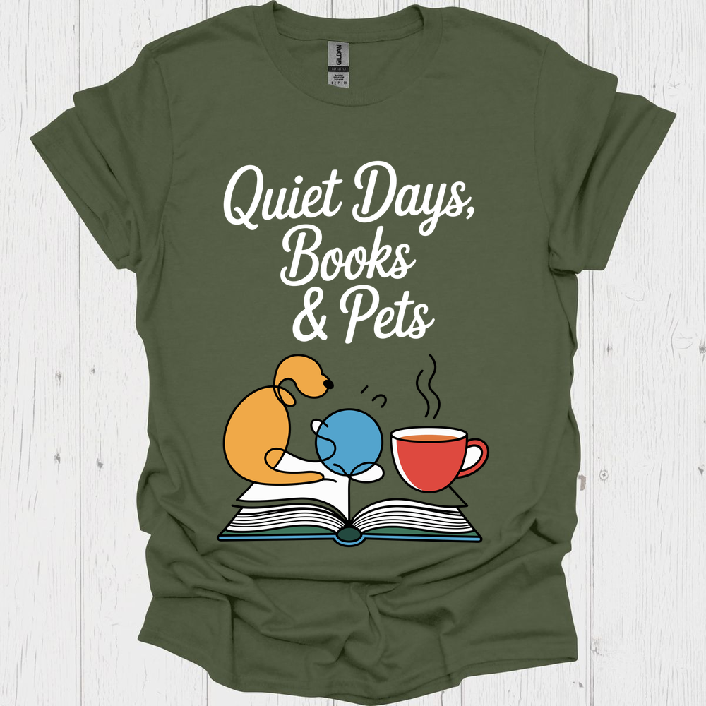 Minimalist Reader 5b Book Lover T-Shirt