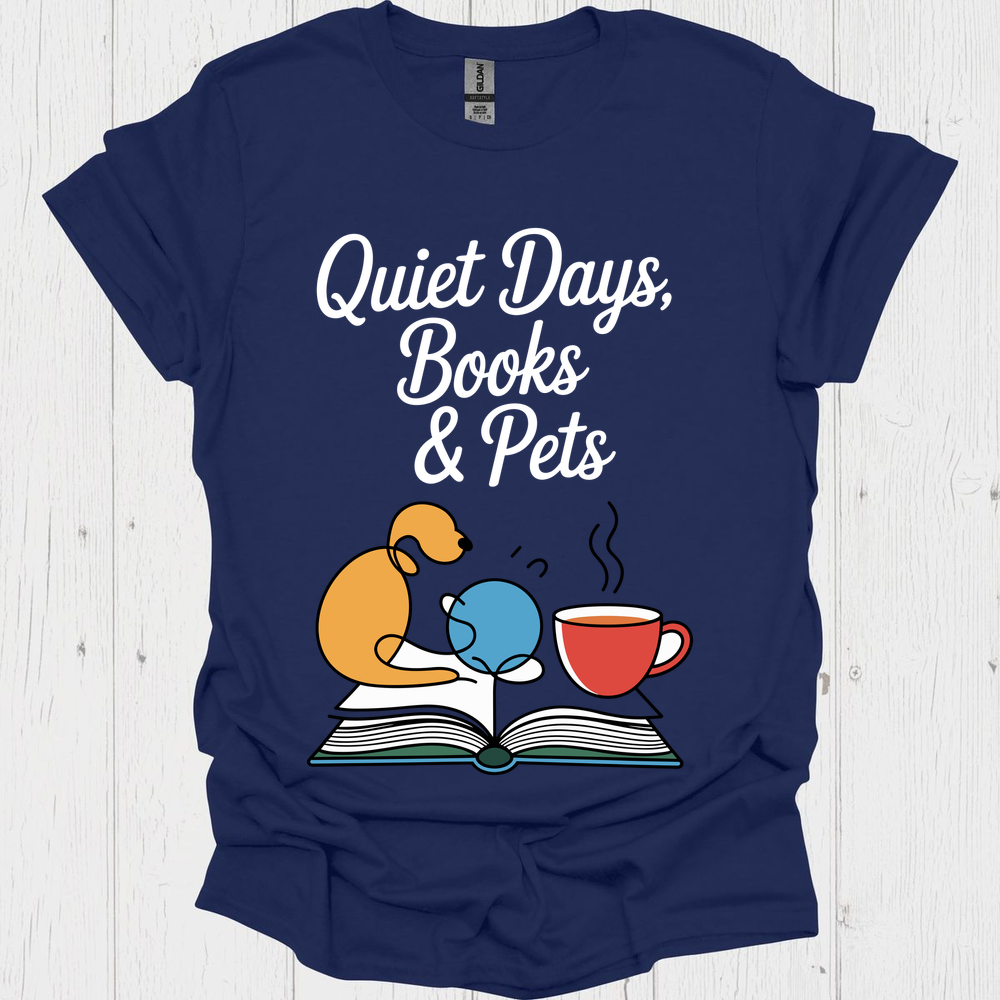 Minimalist Reader 5b Book Lover T-Shirt