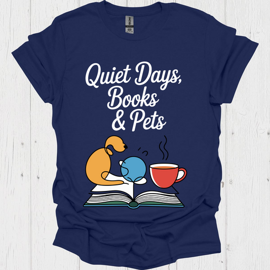 Minimalist Reader 5b Book Lover T-Shirt